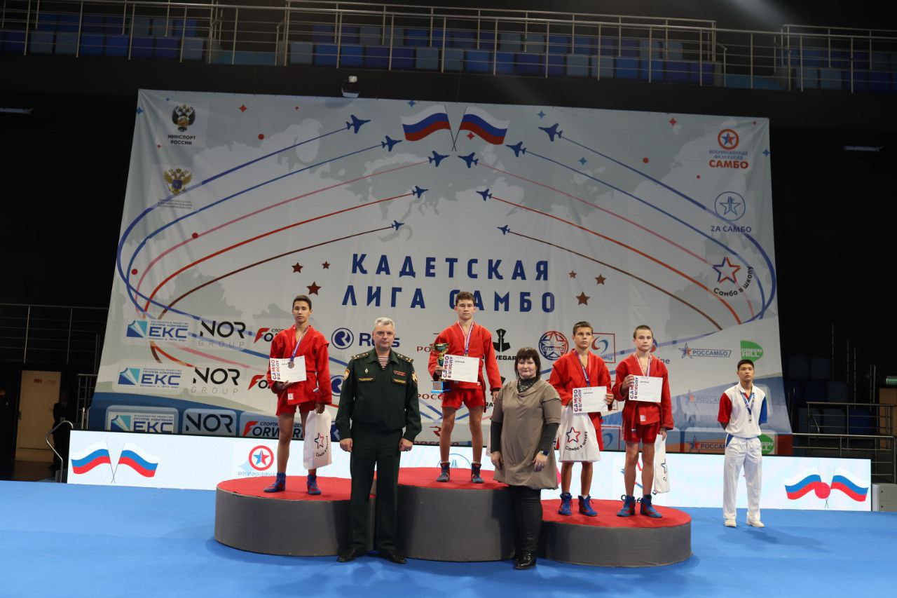 Кадеты из Ялты заняли призовое место на Всероссийском чемпионате по самбо