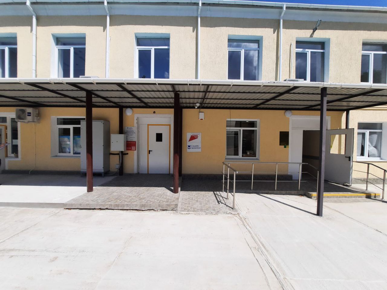 В двух посёлках Феодосии отремонтировали врачебные амбулатории