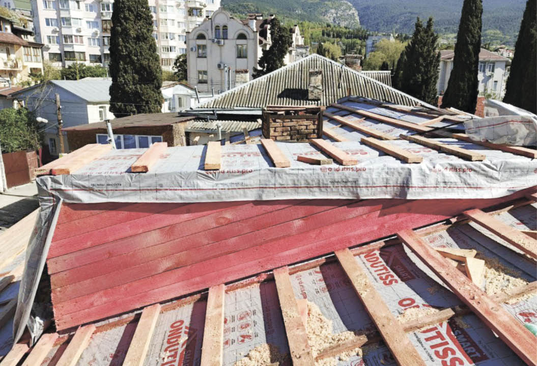 В Ялте отремонтируют крыши 89 многоквартирных домов
