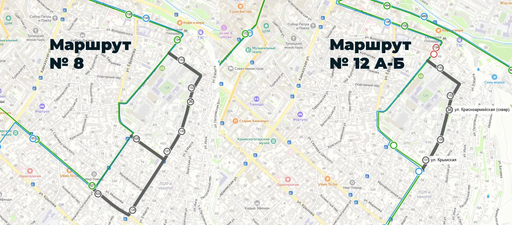 В Симферополе продлили срок ремонта дороги в Старом городе: как изменится маршрут автобусов