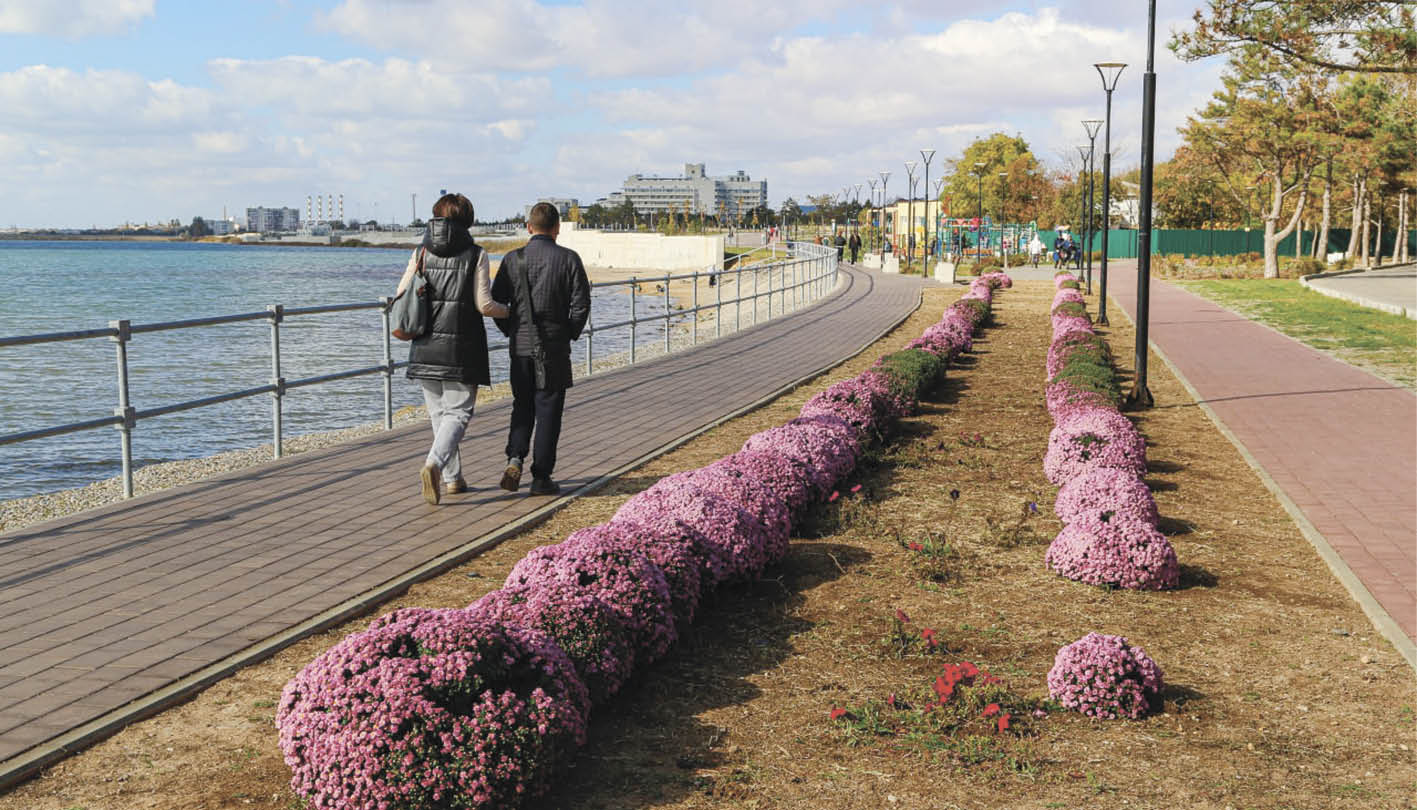 Центр города Саки благоустроят за 179 млн рублей