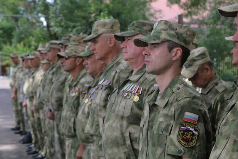 В Симферополе отпраздновали 8-летие образования Народного ополчения Крыма