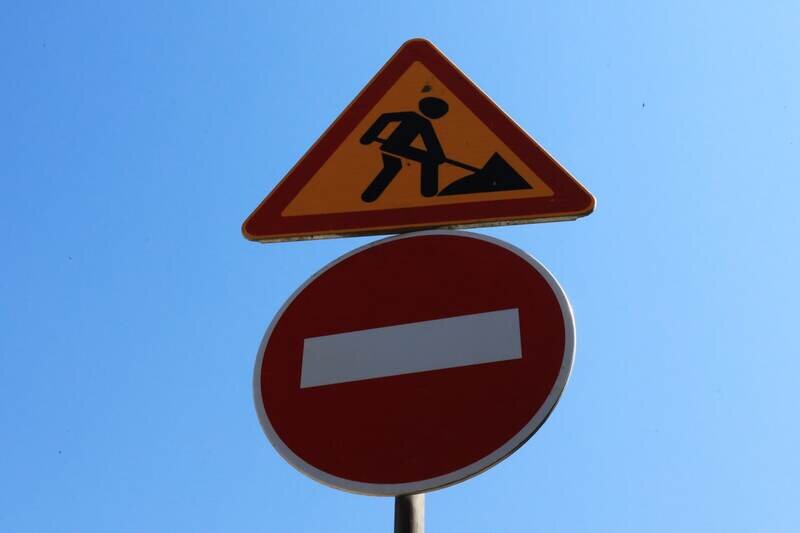 На западном обходе Симферополя до ноября ввели ограничения движения и скорости