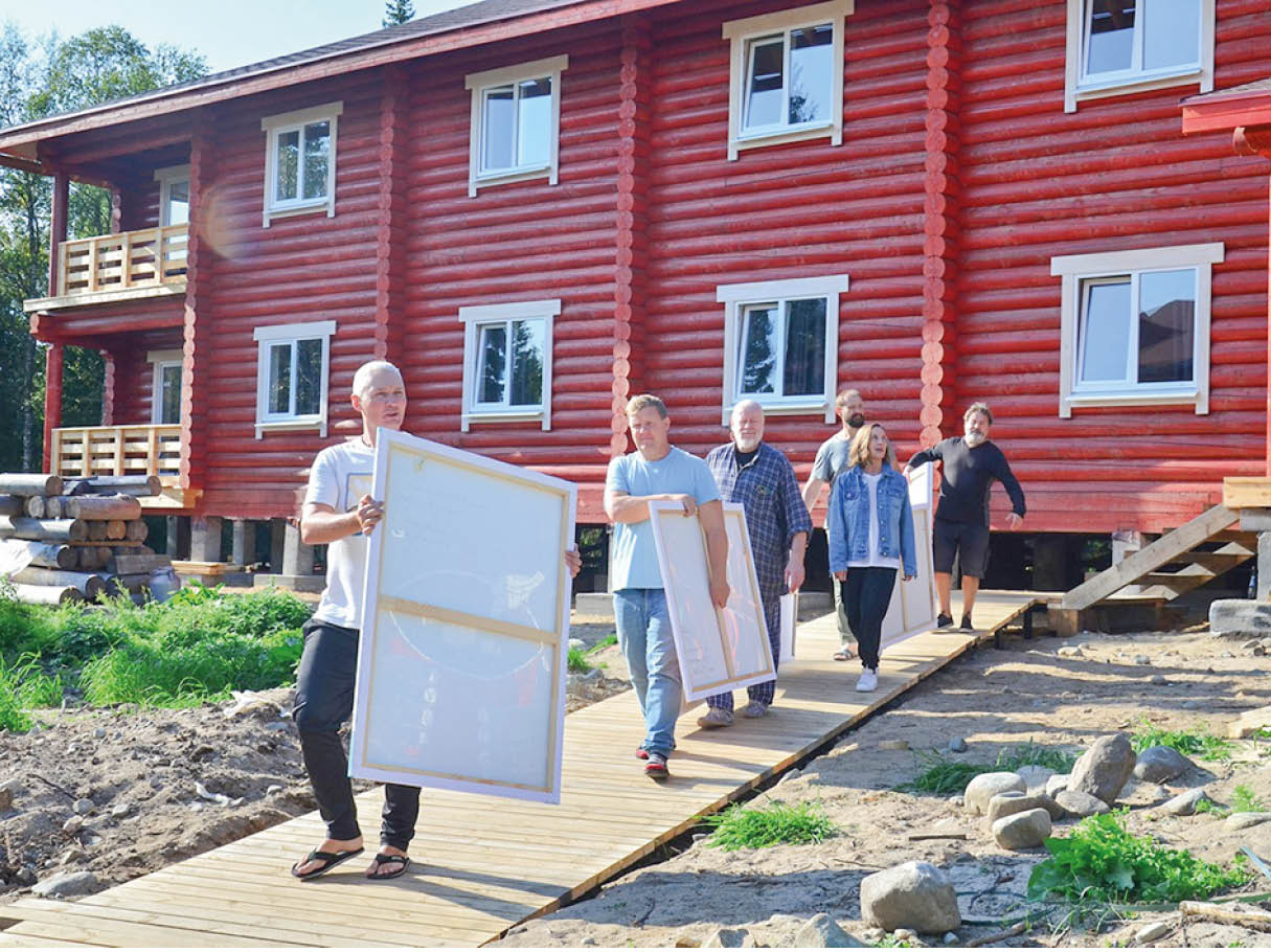 Симпозиум современного искусства: художники Крыма приняли участие в создании галереи на Соловках