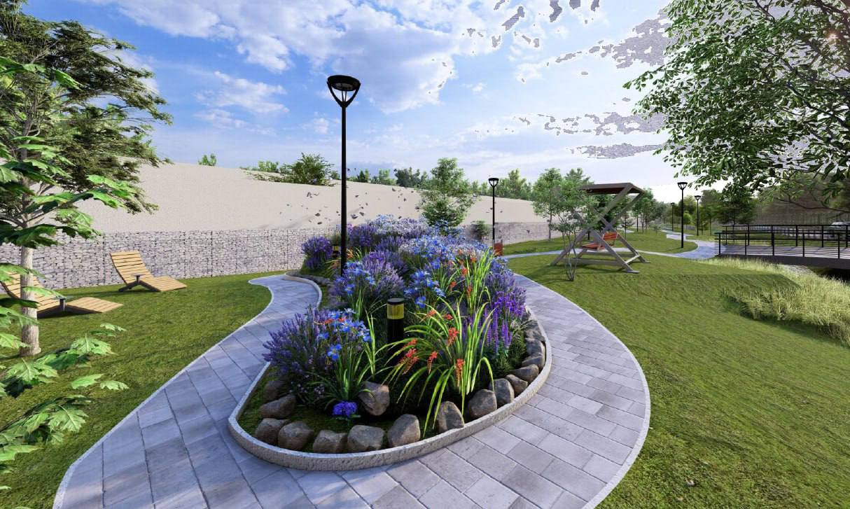 В Симферополе благоустроят общественную территорию между Кечкеметской и Титова