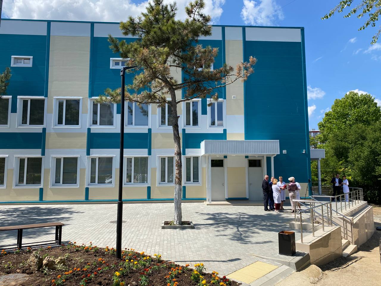 В Симферополе открылся новый корпус дневного стационара для онкобольных 