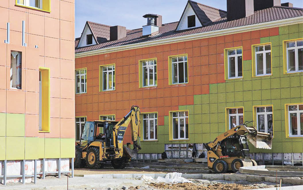 В Первомайском районе завершается реконструкция детского сада