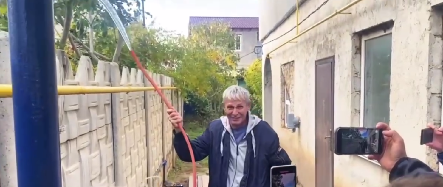 В посёлке Героевское запустили централизованное водоснабжение