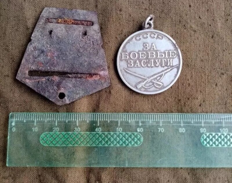 В поисках семьи героя: в горах Крыма нашли медаль «За боевые заслуги» 