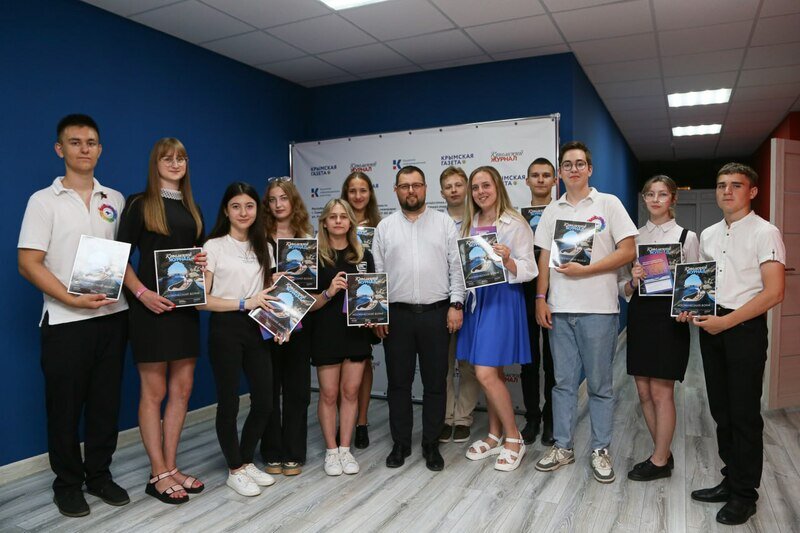 Для президентов крымских школ провели экскурсию по редакции «Крымской газеты»