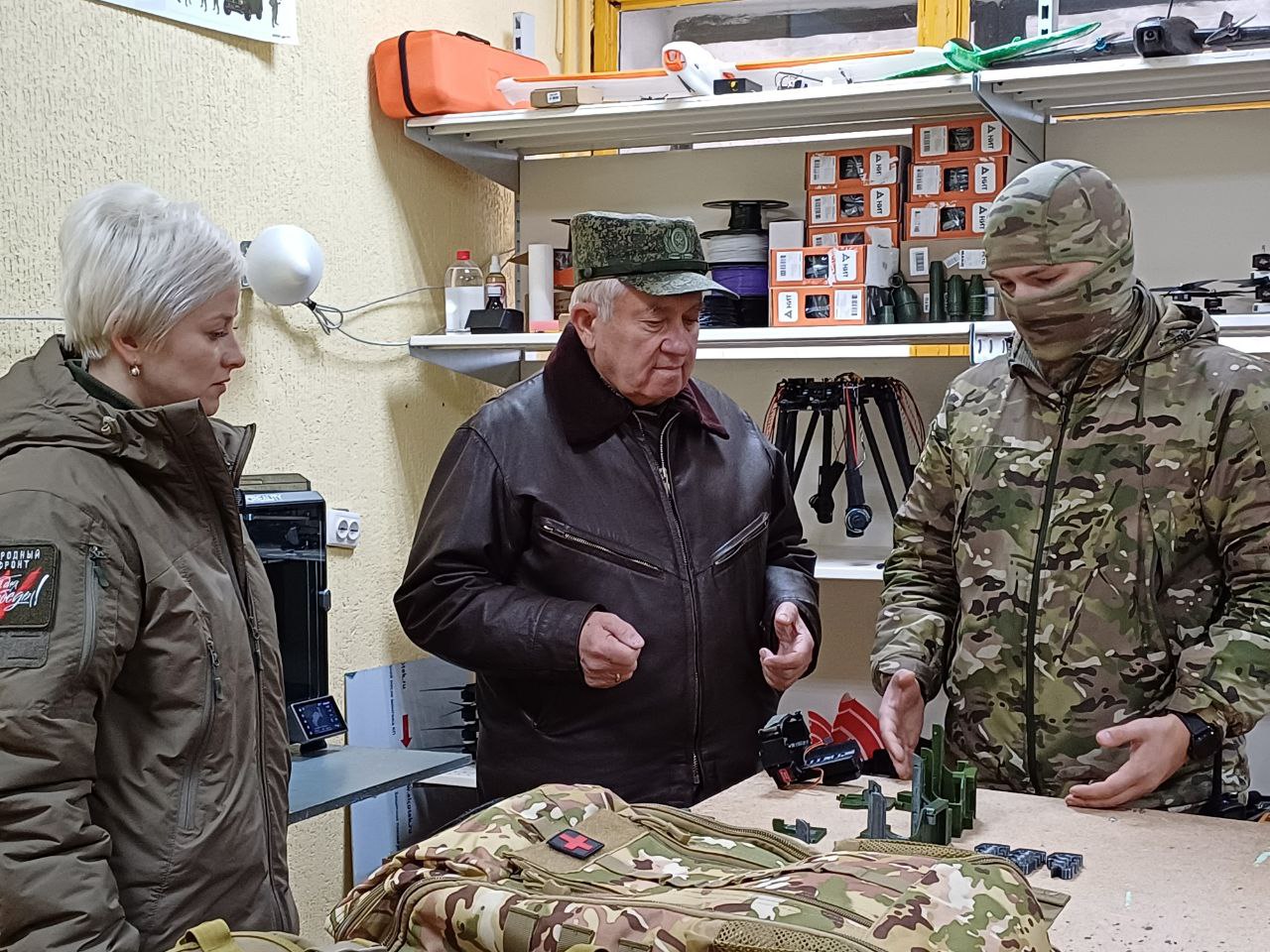 Крымские бойцы развивают 3-д печать систем для дронов и боеприпасов