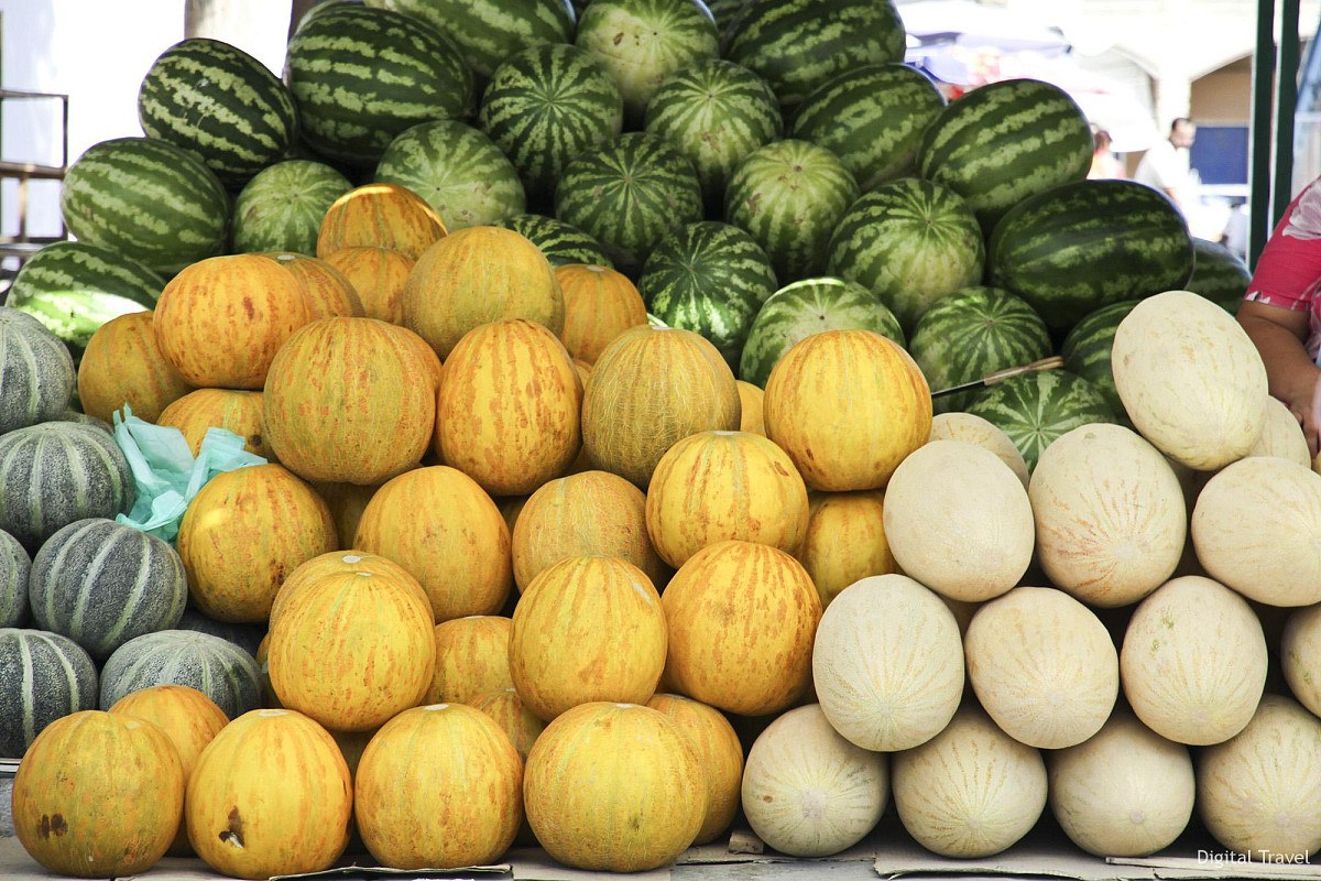 Почти 400 тонн дынь и арбузов собрали в Крыму