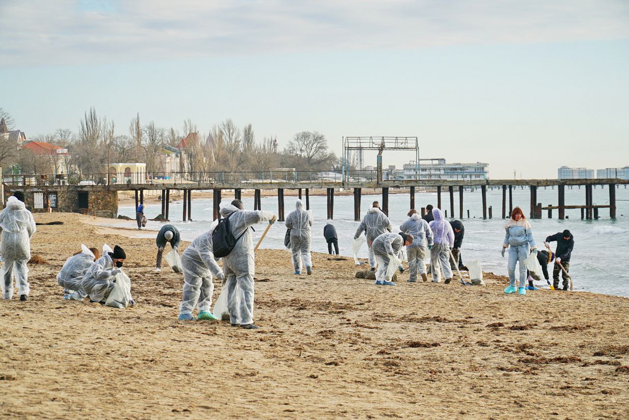 Состояние побережья Евпатории улучшилось