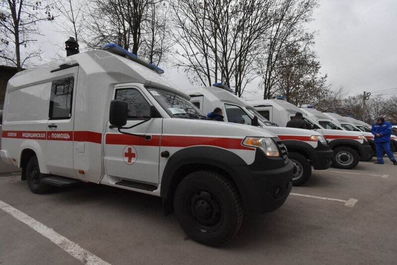 Крым получил новые автомобили скорой помощи