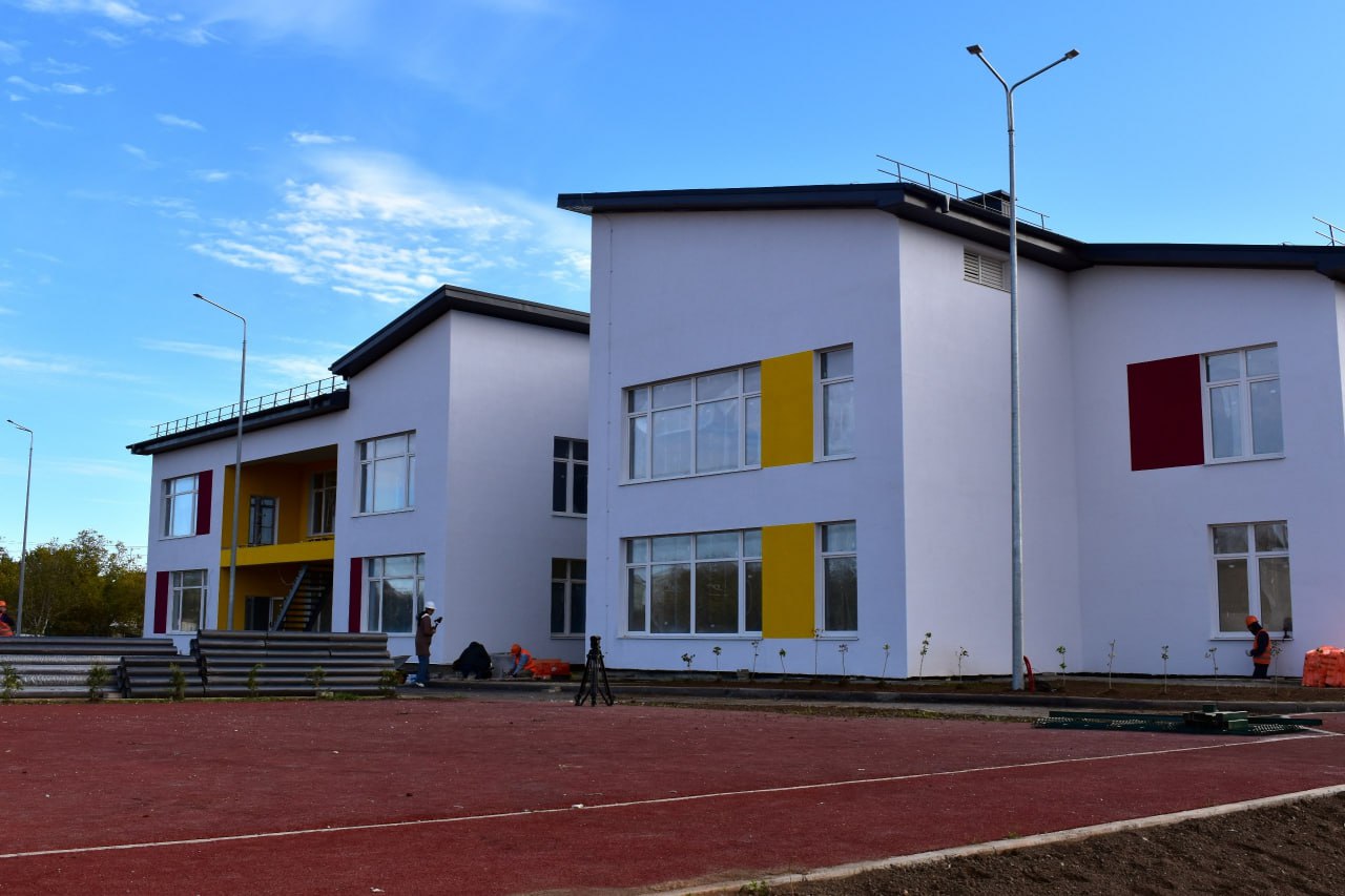 В Красногвардейском районе строят детский сад на 280 мест