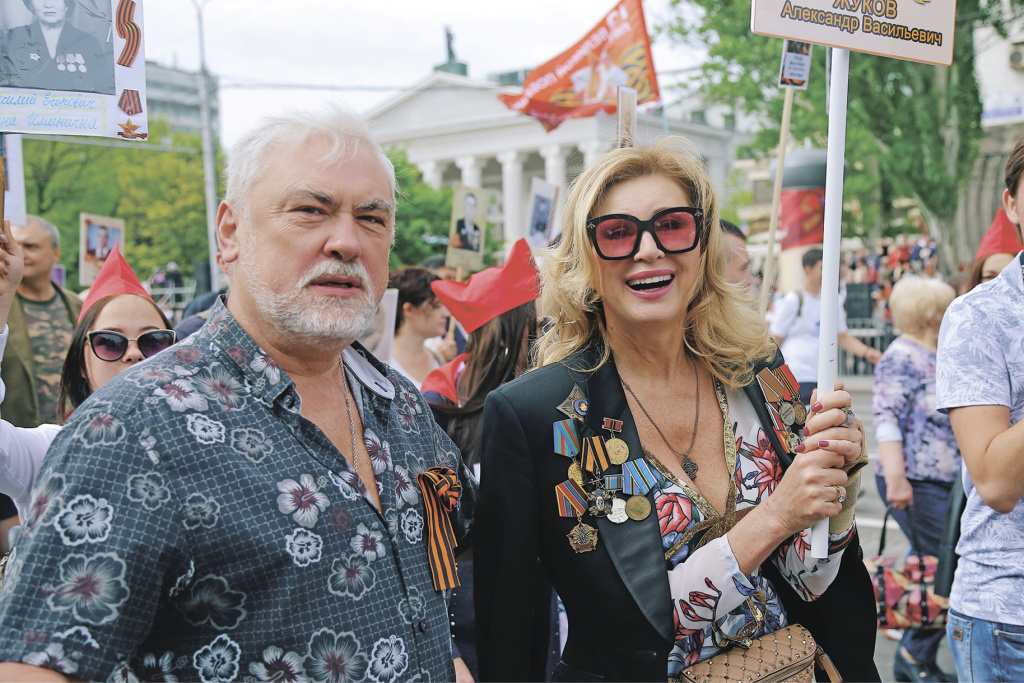 Виктор и Виктория Цыгановы на Дне Победы в Донецке, 2018 год. 07.jpg