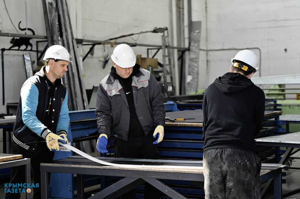 На крымском предприятии запустили федеральный проект «Производительность труда»
