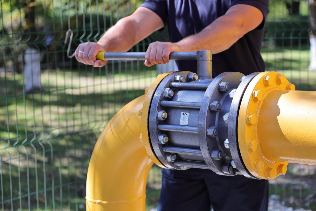 В Нижнегорском районе газифицировали три села