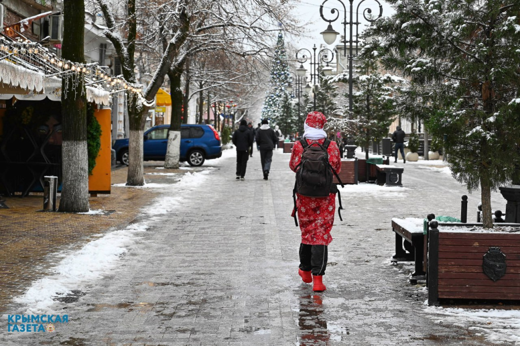 Погода 1 января: без осадков